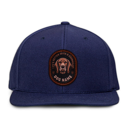 Coonhound (Brown) Flat Bill