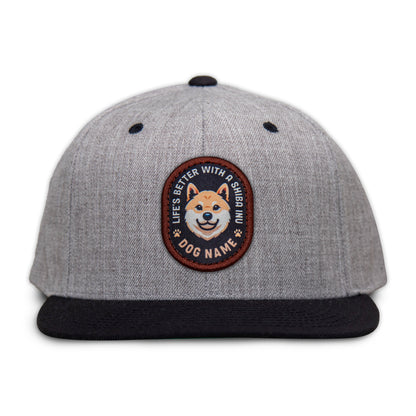 Shiba Inu Flat Bill