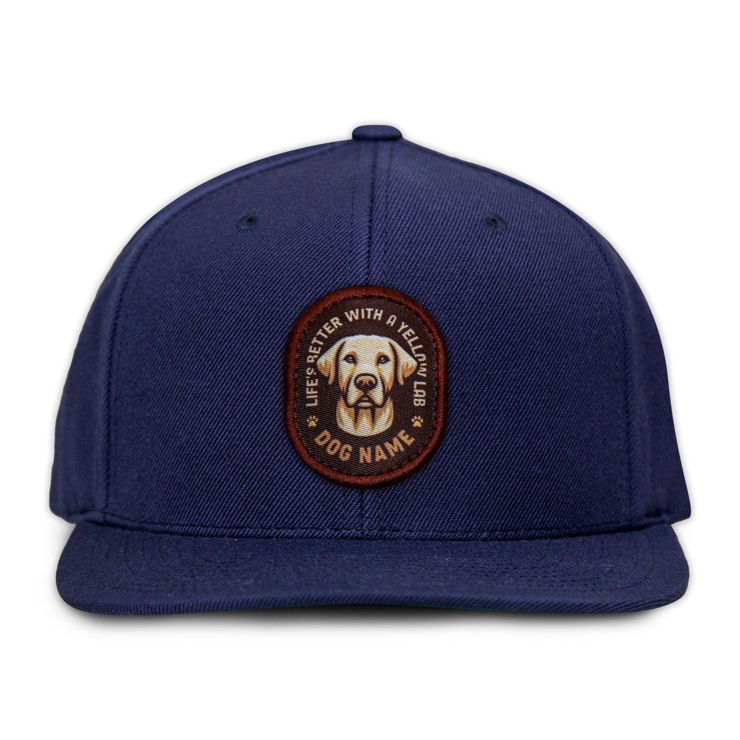 Yellow Lab Flat Bill
