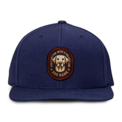Yellow Lab Flat Bill