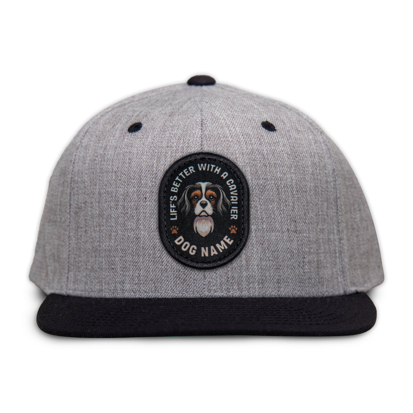 Cavalier King Charles Spaniel (Tri-Color) Flat Bill