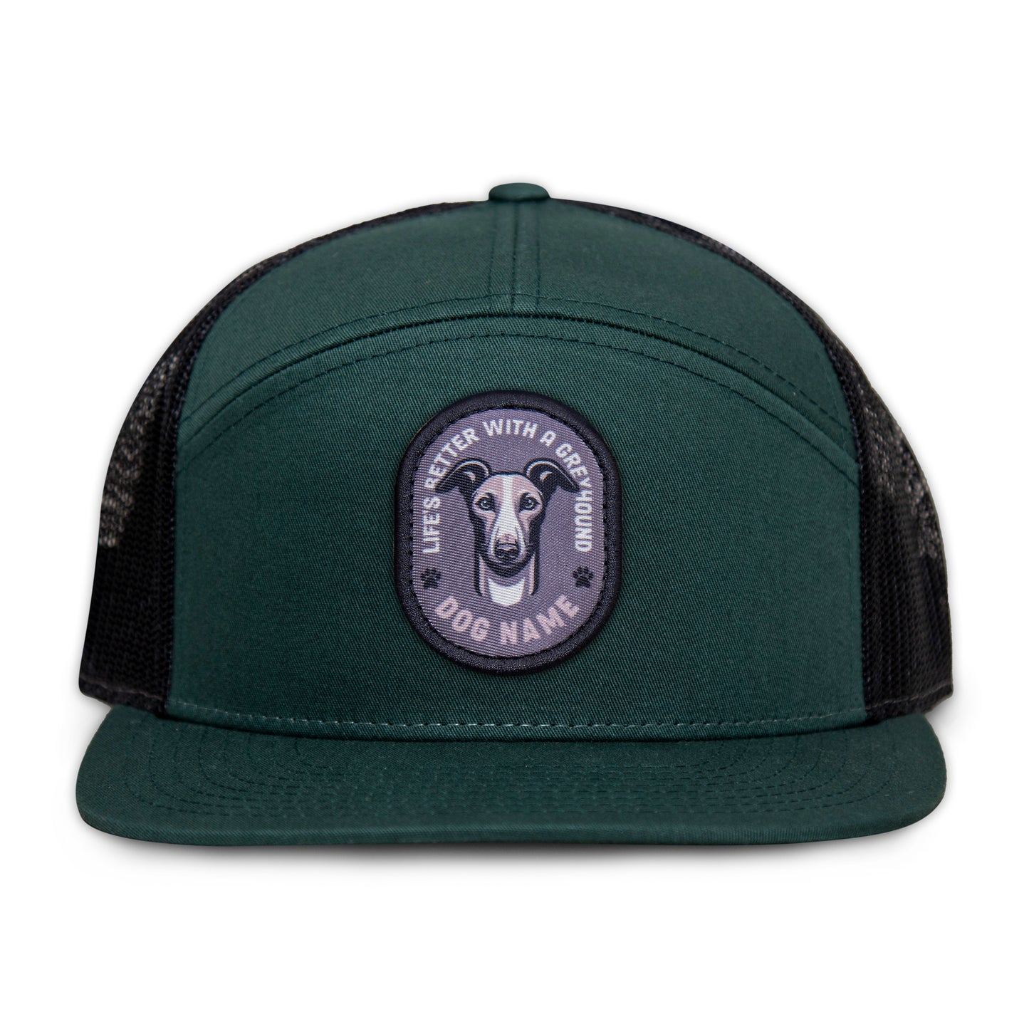 Greyhound Flat Bill Trucker