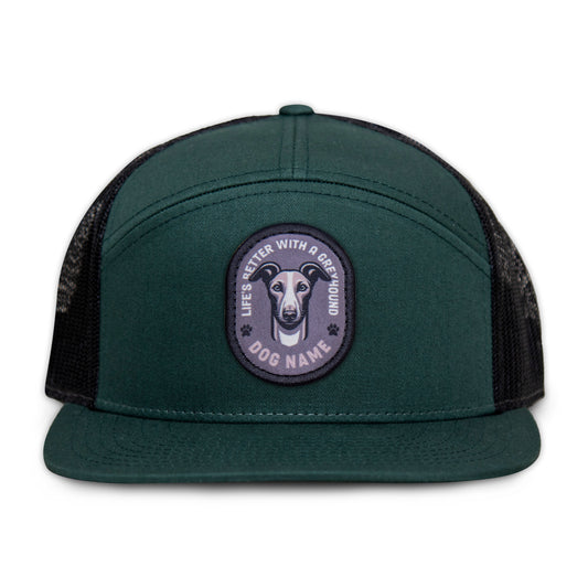 Greyhound Flat Bill Trucker