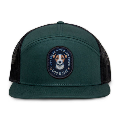 Jack Russell Flat Bill Trucker