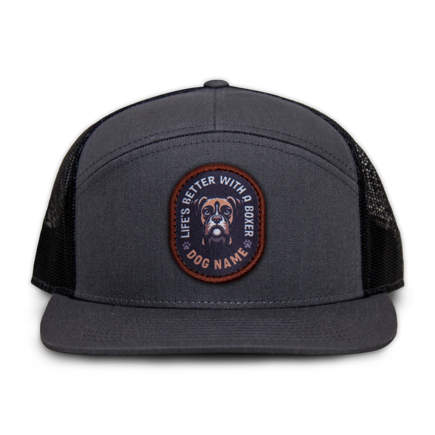 Boxer Flat Bill Trucker