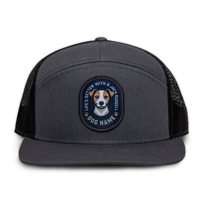 Jack Russell Flat Bill Trucker