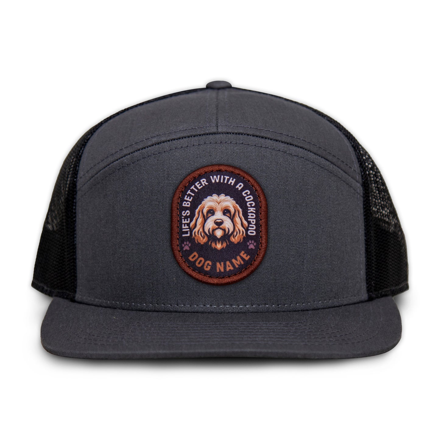 Cockapoo Flat Bill Trucker