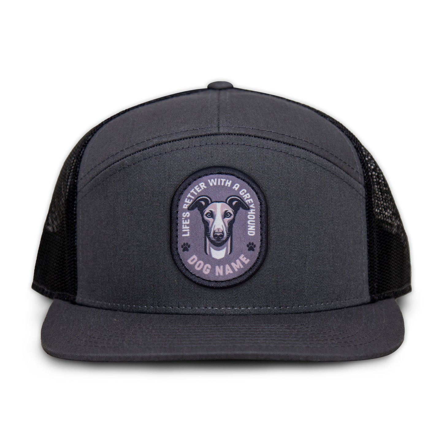 Greyhound Flat Bill Trucker