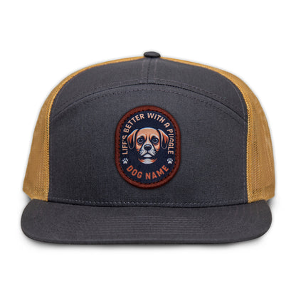 Puggle Flat Bill Trucker