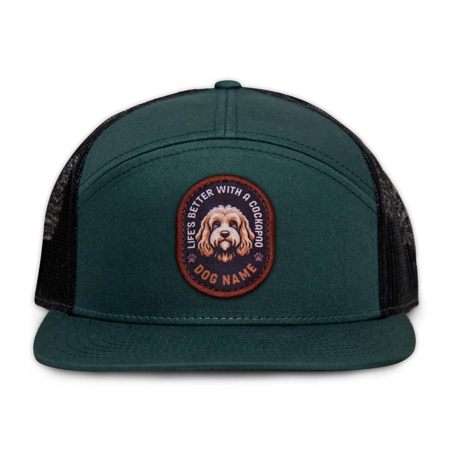 Cockapoo Flat Bill Trucker