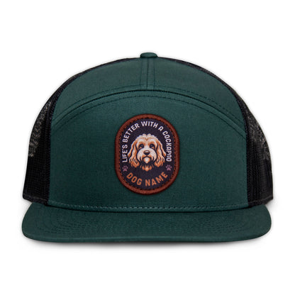Cockapoo Flat Bill Trucker