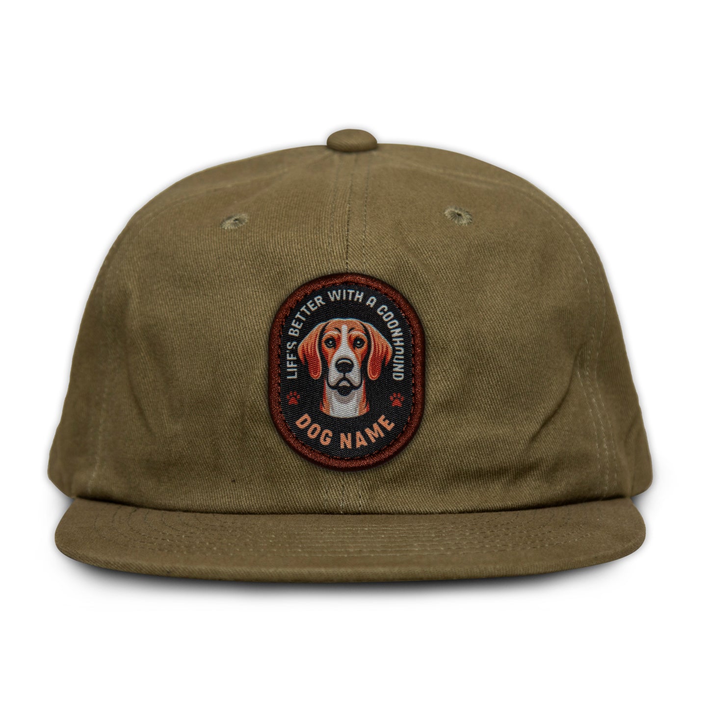 Coonhound (Red & White) Unstructured