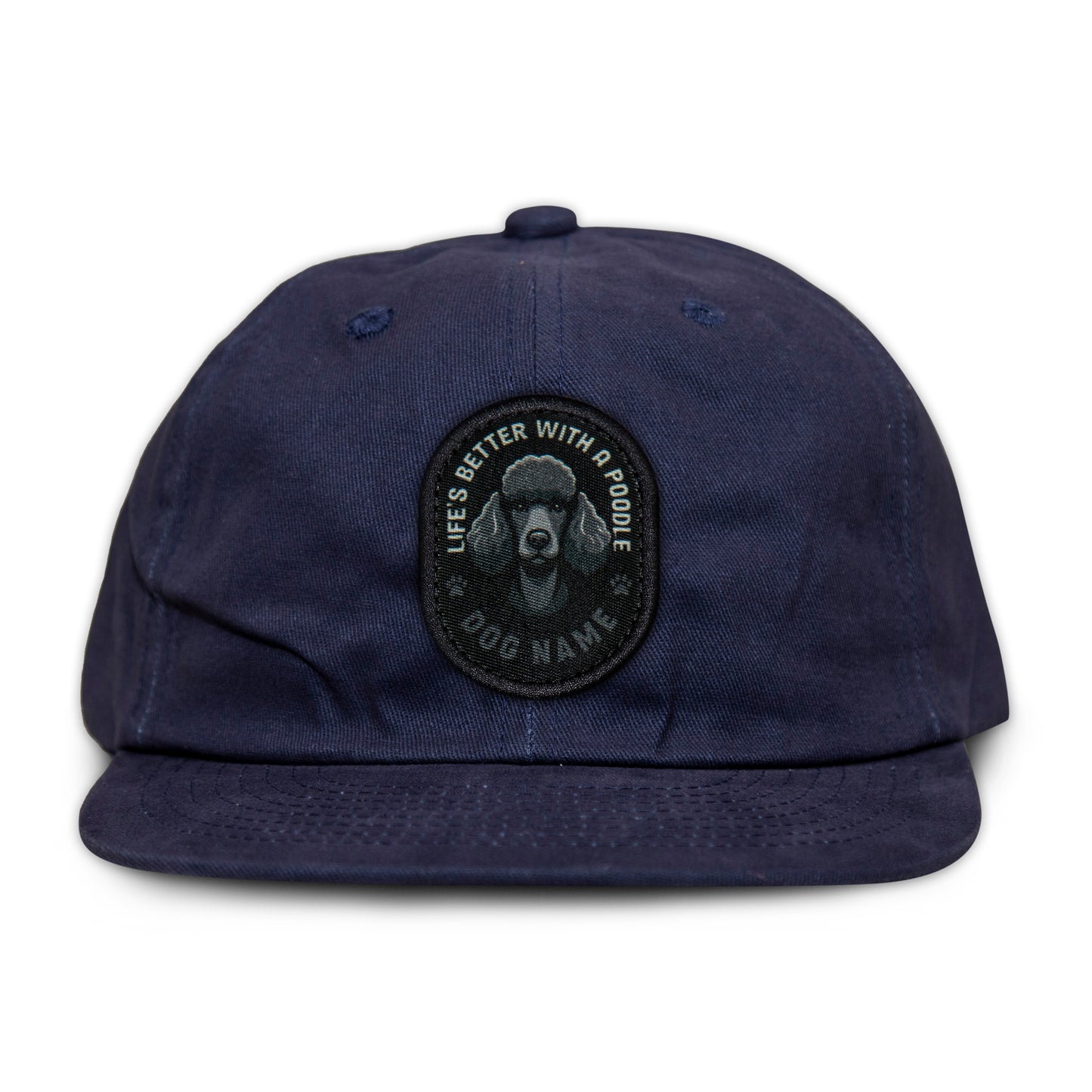 Poodle (Black) Unstructured