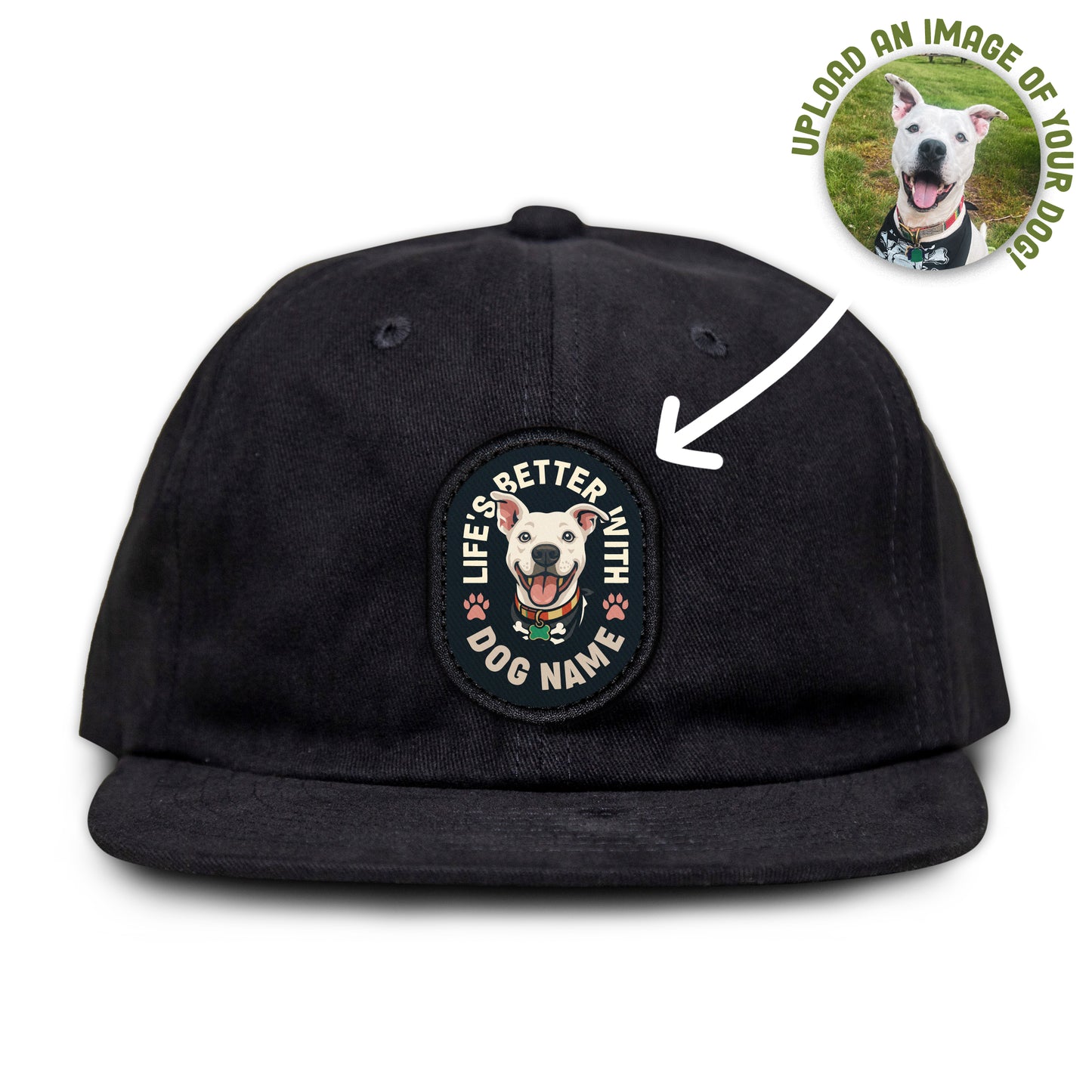 ONE-OF-A-KIND Custom Dog Hat