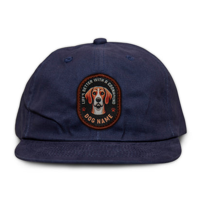 Coonhound (Red & White) Unstructured