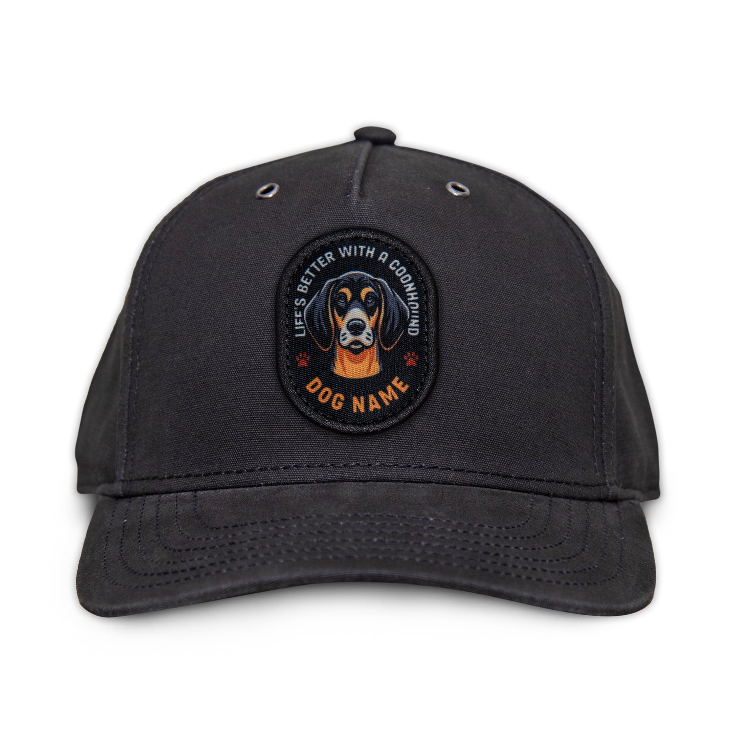 Coonhound (Black & Tan) Snapback