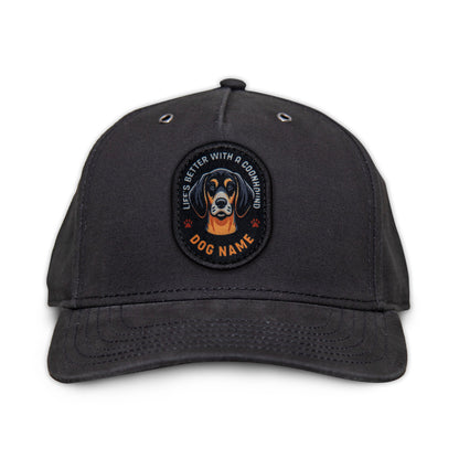 Coonhound (Black & Tan) Snapback