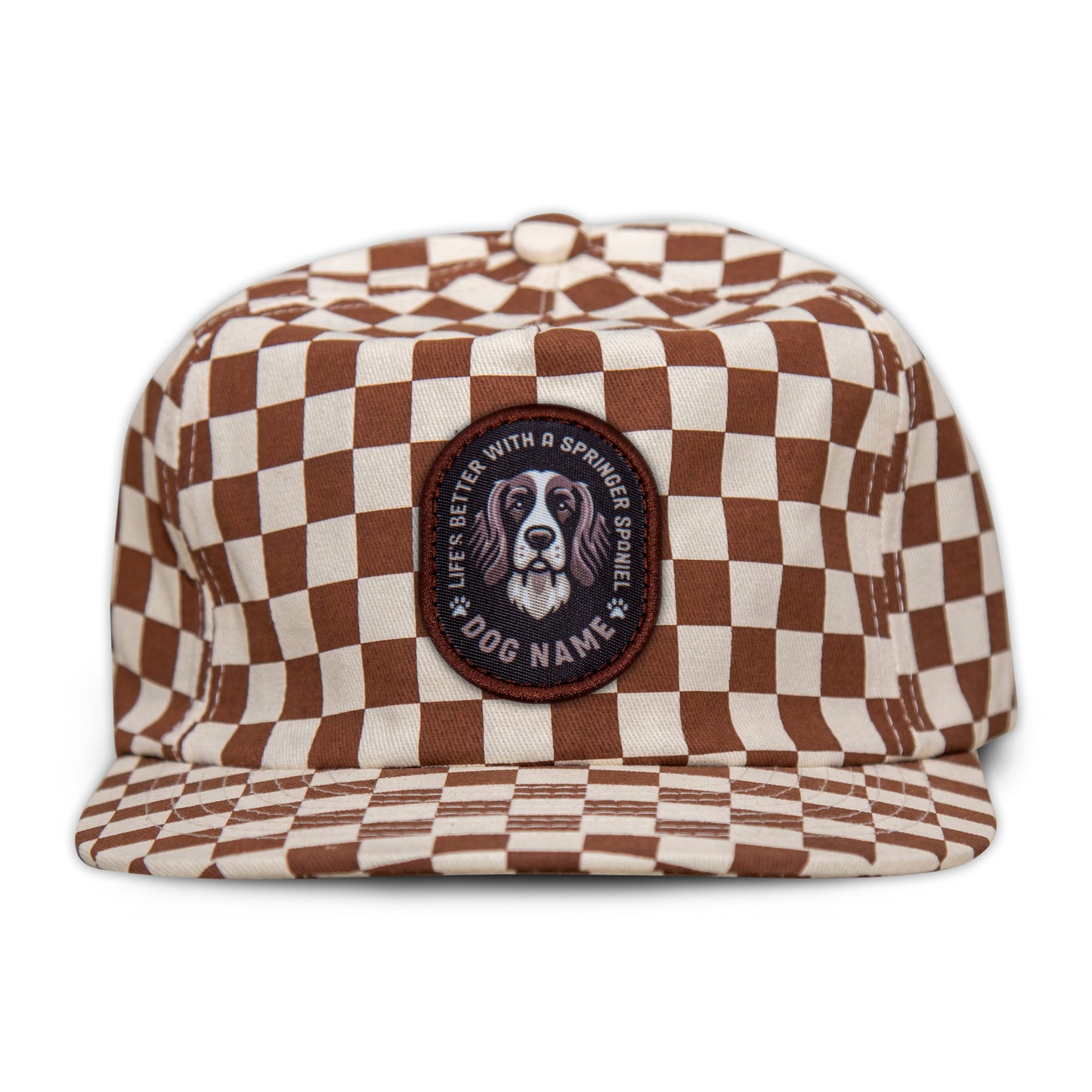 Springer Spaniel Unstructured Checkerboard