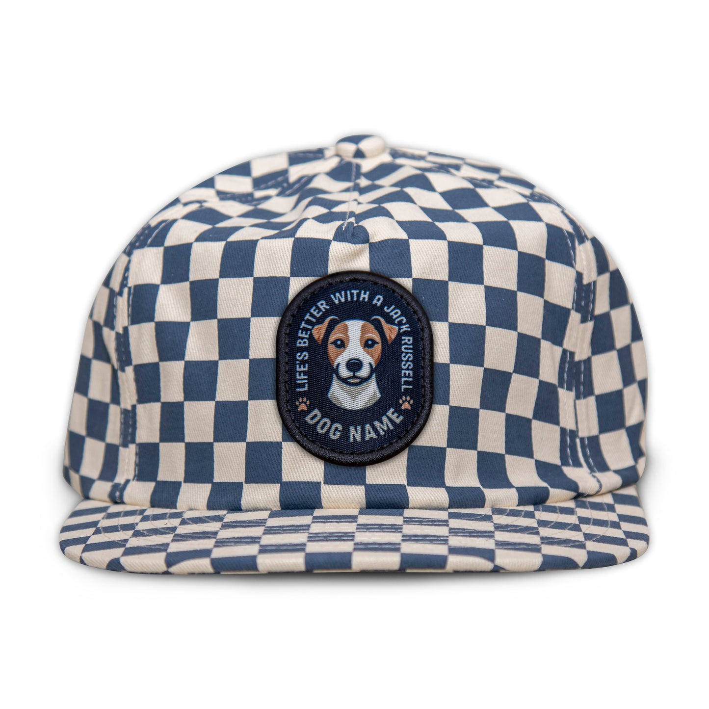 Jack Russell Unstructured Checkerboard