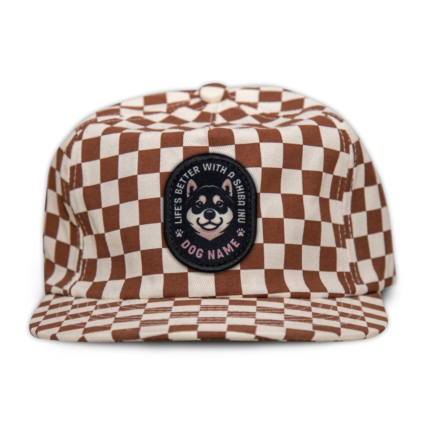 Shiba Inu (Black & Tan) Unstructured Checkerboard
