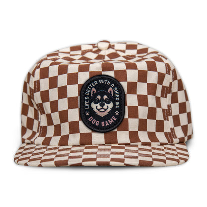 Shiba Inu (Black & Tan) Unstructured Checkerboard