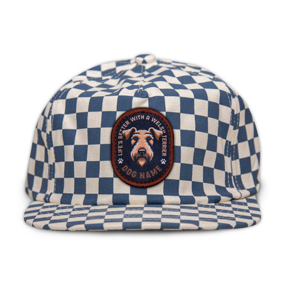 Welsh Terrier Unstructured Checkerboard