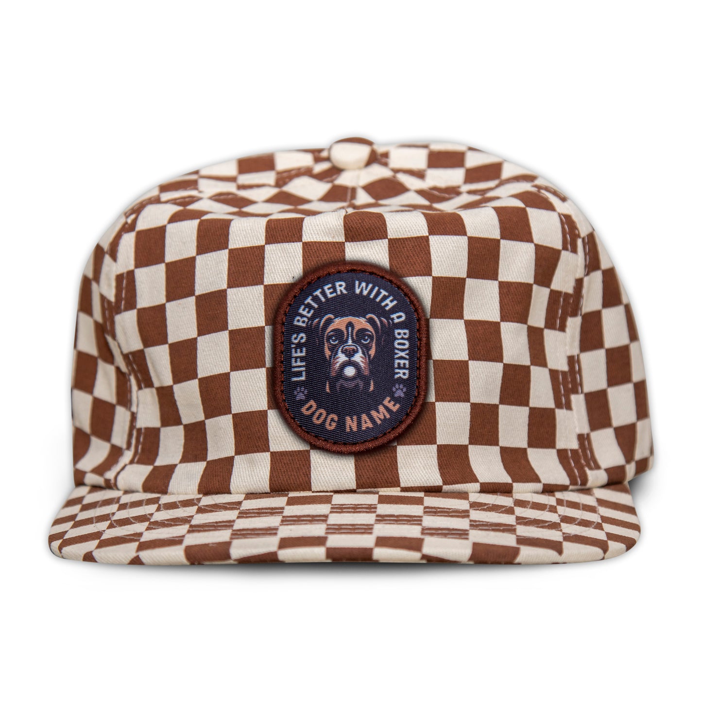 Boxer Unstructured Checkerboard