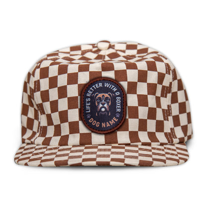 Boxer Unstructured Checkerboard