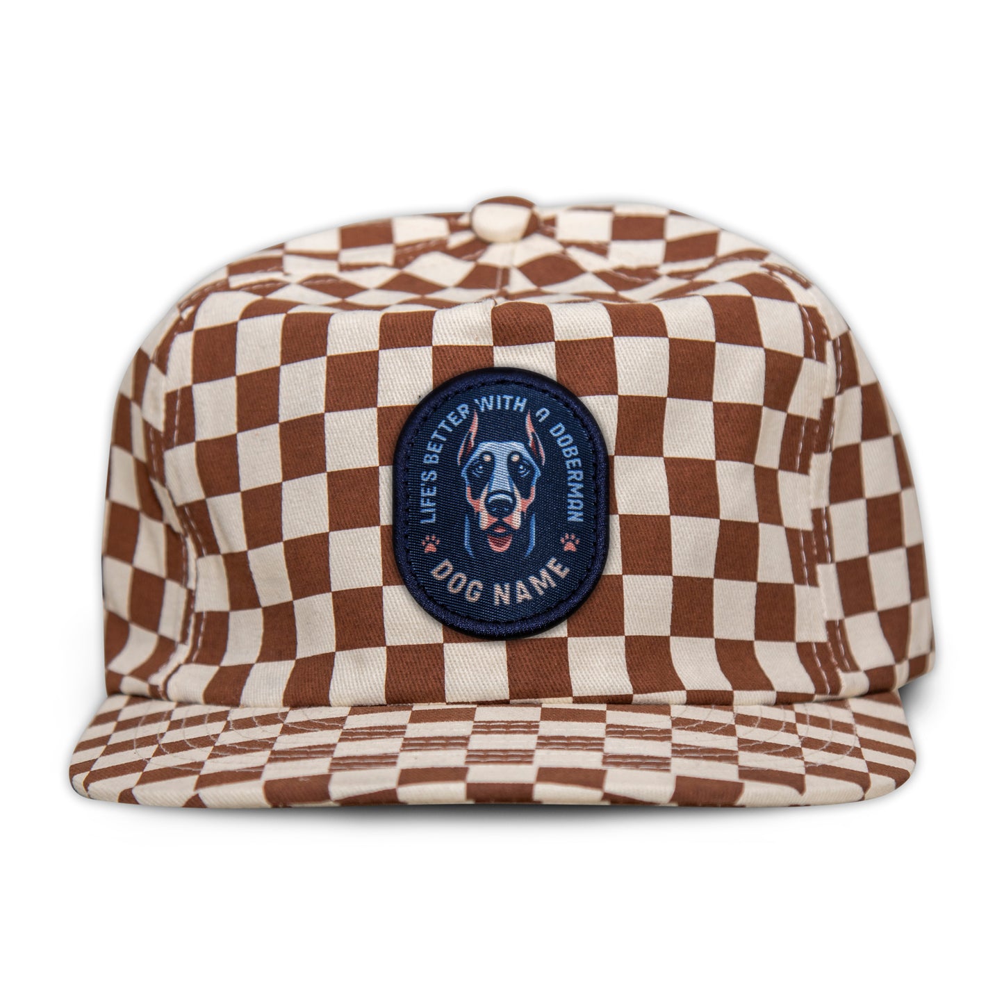 Doberman Unstructured Checkerboard