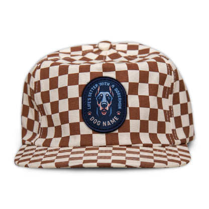 Doberman Unstructured Checkerboard