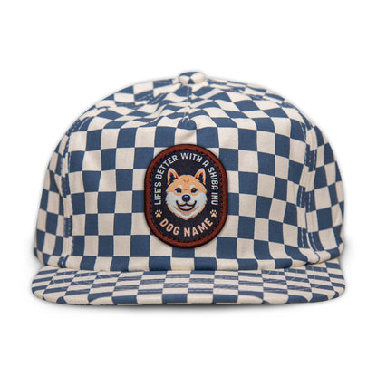 Shiba Inu Unstructured Checkerboard