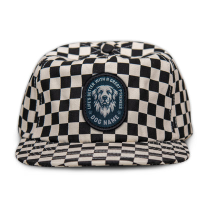 Great Pyrenees Unstructured Checkerboard