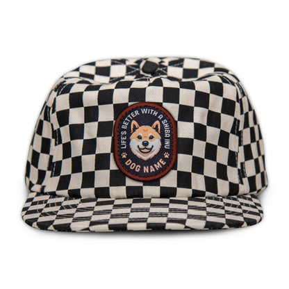 Shiba Inu Unstructured Checkerboard