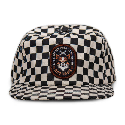 Chihuahua (Brown/White) Unstructured Checkerboard