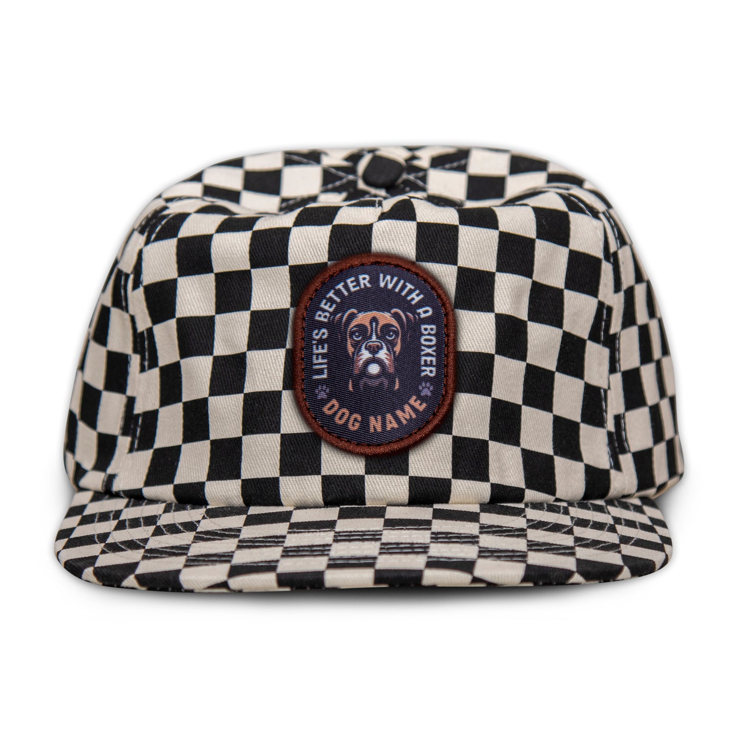 Boxer Unstructured Checkerboard