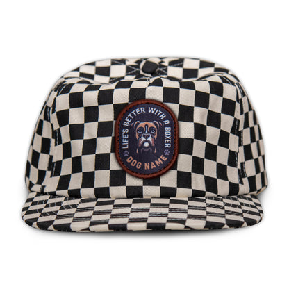 Boxer Unstructured Checkerboard