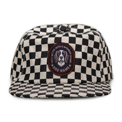 Springer Spaniel Unstructured Checkerboard
