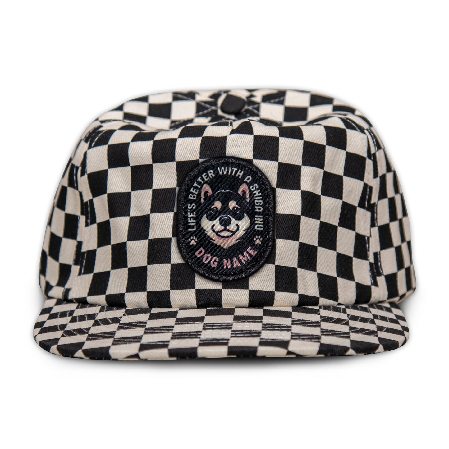 Shiba Inu (Black & Tan) Unstructured Checkerboard