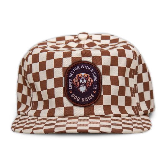 Cavalier King Charles Spaniel Unstructured Checkerboard