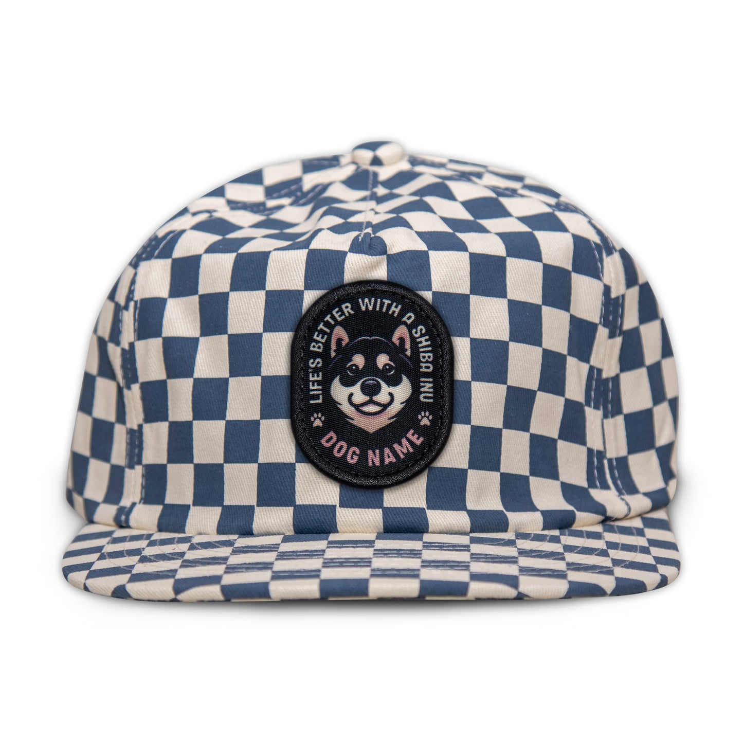 Shiba Inu (Black & Tan) Unstructured Checkerboard