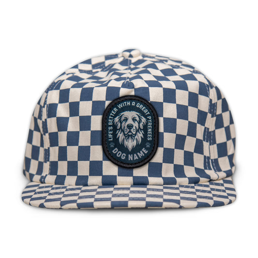 Great Pyrenees Unstructured Checkerboard