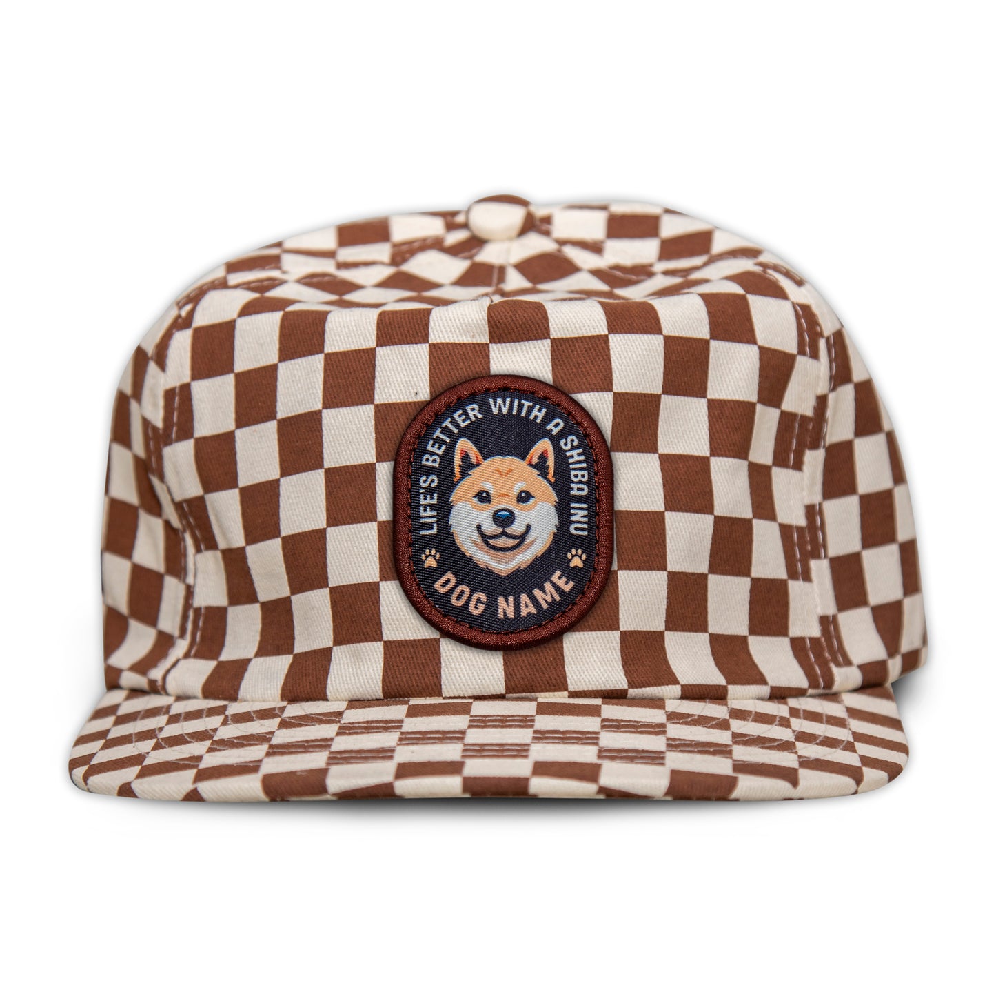 Shiba Inu Unstructured Checkerboard