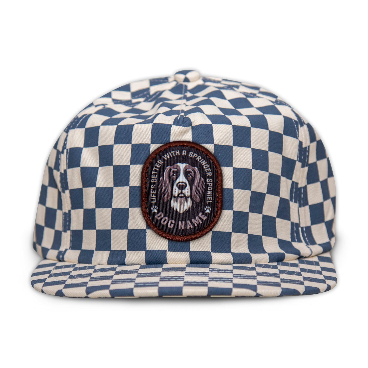 Springer Spaniel Unstructured Checkerboard