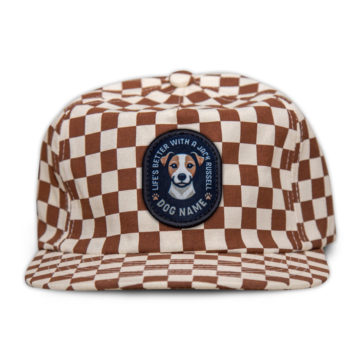 Jack Russell Unstructured Checkerboard