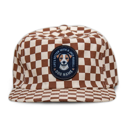 Jack Russell Unstructured Checkerboard