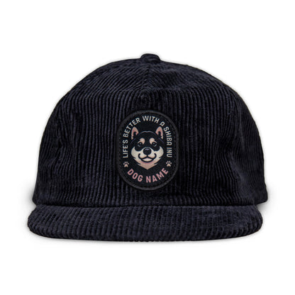 Shiba Inu (Black & Tan) Corduroy