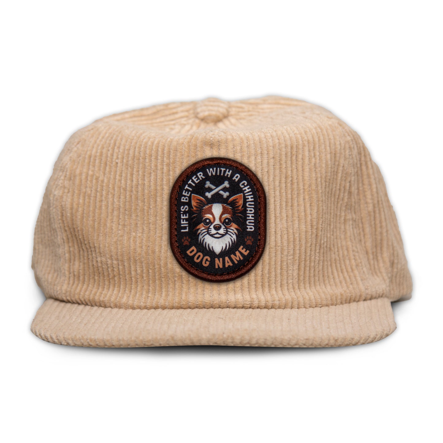 Chihuahua (Brown/White) Corduroy