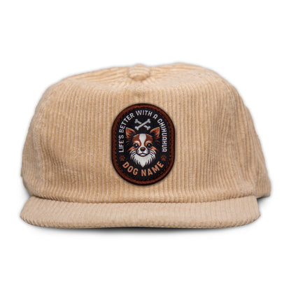 Chihuahua (Brown/White) Corduroy