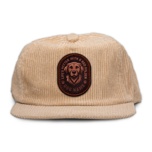 Golden Retriever (Red) Corduroy