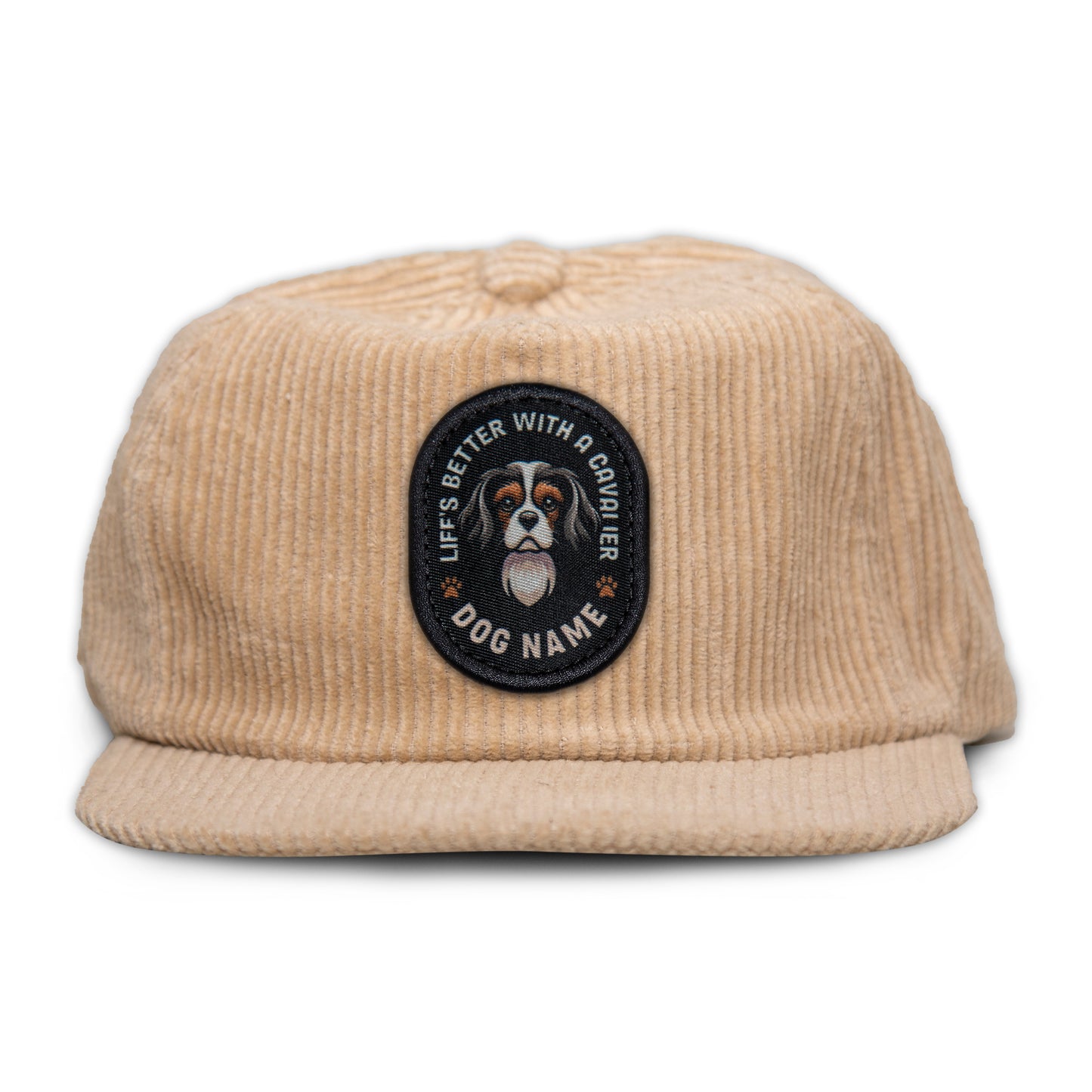 Cavalier King Charles Spaniel (Tri-Color) Corduroy